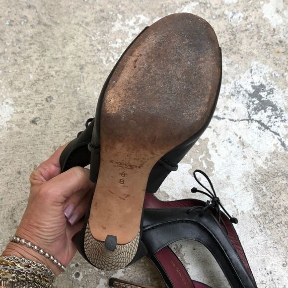 Coach Heels - Picture 6 of 8